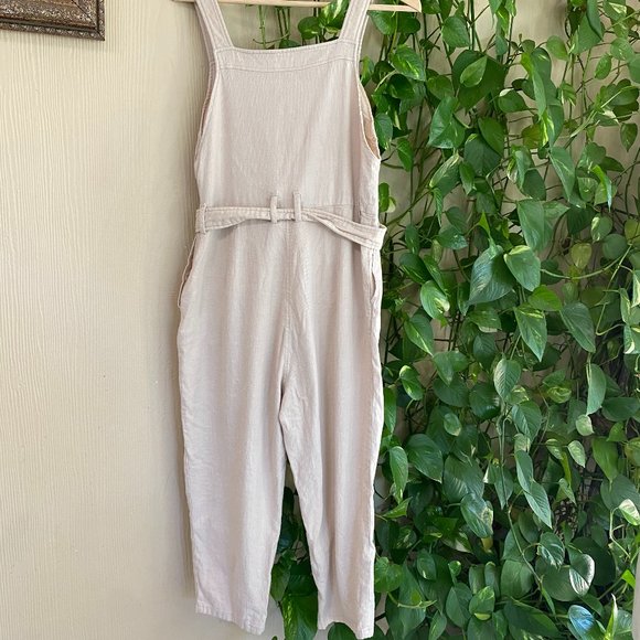 Third Form Workers Linen Blend Jumpsuit Small - Picture 5 of 7